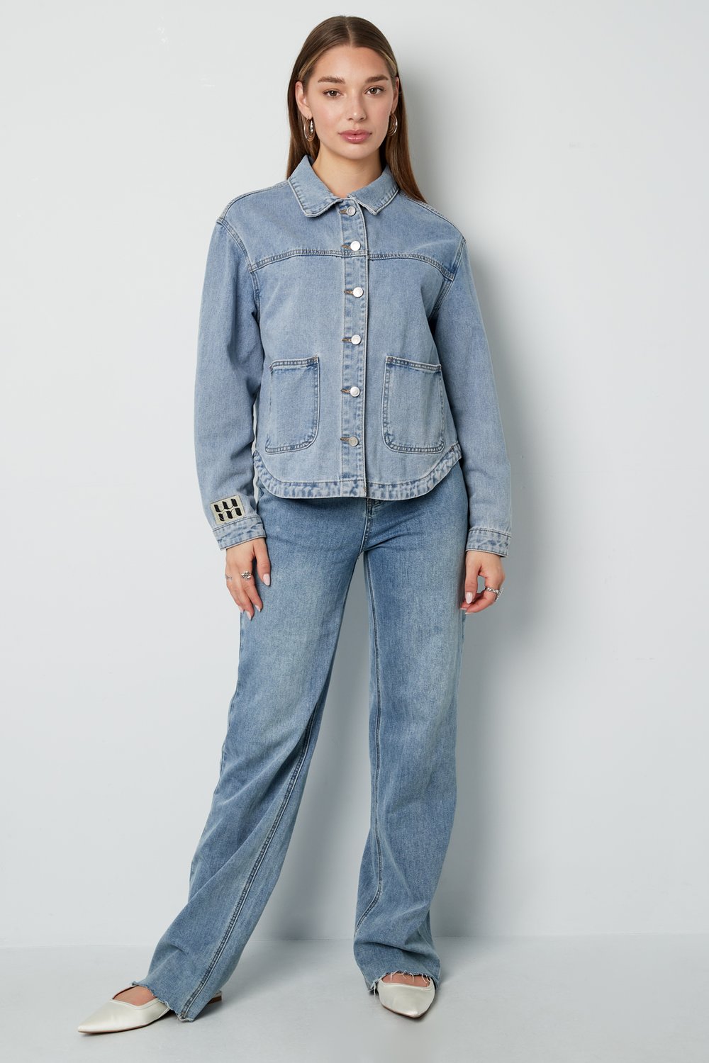 Gimme denim blouse h5Picture3